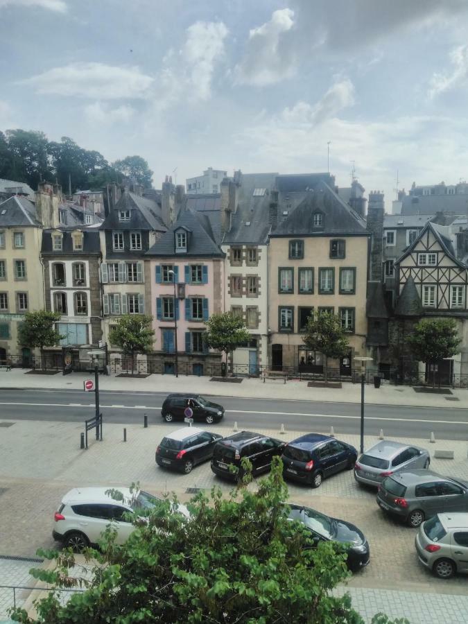 Le Secret D'Oscar & La Fantaisie De Jean Appartement Morlaix Buitenkant foto